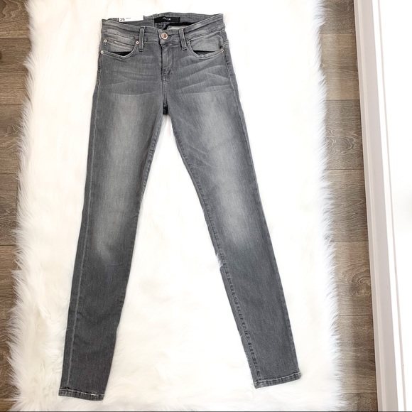 Joe's Jeans Hello Icon Grey Ashlie Skinny Jeans - Picture 6 of 15